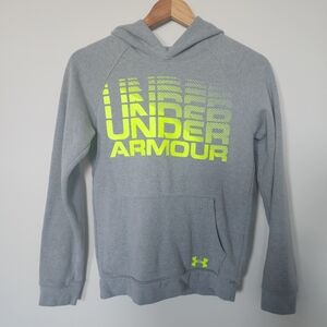Under Armour Gray Sweatshirt Boys M